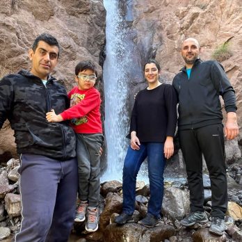 رضا طهرانی و خانواده