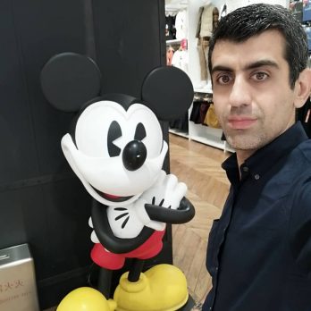 Mickey mouse & Reza Tehrani